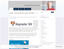 Tablet Screenshot of fredillies.wordpress.com