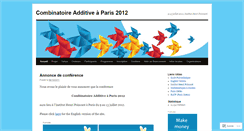 Desktop Screenshot of caparis2012fr.wordpress.com