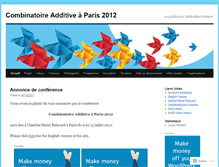Tablet Screenshot of caparis2012fr.wordpress.com