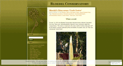 Desktop Screenshot of bloedel.wordpress.com