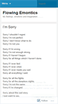 Mobile Screenshot of flowingemontics.wordpress.com