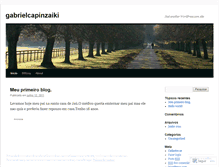 Tablet Screenshot of gabrielcapinzaiki.wordpress.com