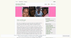 Desktop Screenshot of idkmynameismikki.wordpress.com