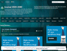 Tablet Screenshot of j2080.wordpress.com