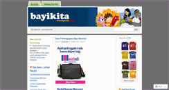 Desktop Screenshot of bayikita.wordpress.com