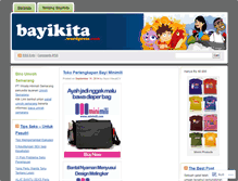 Tablet Screenshot of bayikita.wordpress.com