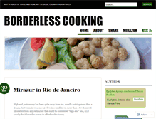 Tablet Screenshot of borderlesscooking.wordpress.com