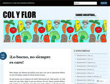 Tablet Screenshot of colyflor.wordpress.com