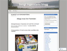 Tablet Screenshot of bengtingerstam.wordpress.com