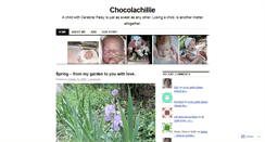 Desktop Screenshot of chocolachillie.wordpress.com