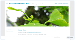 Desktop Screenshot of bombonacho.wordpress.com