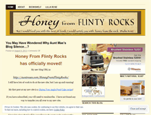 Tablet Screenshot of honeyfromflintyrocks.wordpress.com