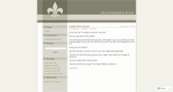 Desktop Screenshot of cellotrees.wordpress.com