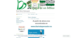 Desktop Screenshot of diariodebetico.wordpress.com