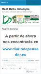 Mobile Screenshot of diariodebetico.wordpress.com