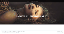 Desktop Screenshot of jasonlauphotography.wordpress.com