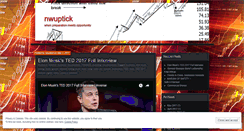 Desktop Screenshot of nwuptick.wordpress.com