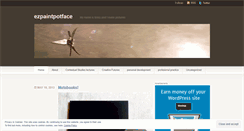 Desktop Screenshot of ezpaintpotface.wordpress.com