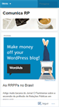 Mobile Screenshot of comunicarp.wordpress.com