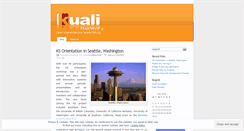 Desktop Screenshot of kualistudentux.wordpress.com