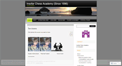 Desktop Screenshot of insofarchess.wordpress.com