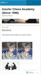 Mobile Screenshot of insofarchess.wordpress.com