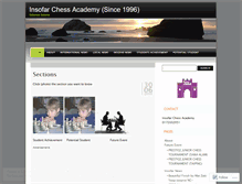 Tablet Screenshot of insofarchess.wordpress.com