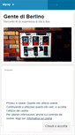 Mobile Screenshot of gentediberlino.wordpress.com