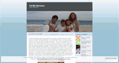 Desktop Screenshot of familiabencomo.wordpress.com