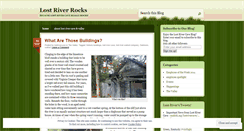 Desktop Screenshot of lostrivercave.wordpress.com