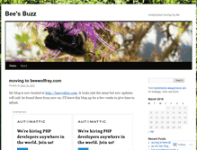 Tablet Screenshot of beewolfray.wordpress.com