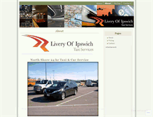 Tablet Screenshot of ipswichtaxilivery.wordpress.com