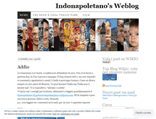 Tablet Screenshot of indonapoletano.wordpress.com