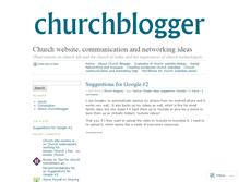 Tablet Screenshot of churchblogger.wordpress.com