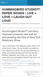 Mobile Screenshot of hummingbirdstudio77.wordpress.com