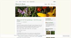 Desktop Screenshot of malocagarden.wordpress.com