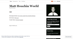 Desktop Screenshot of matthouchin.wordpress.com