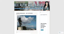 Desktop Screenshot of besiputihasliambon.wordpress.com