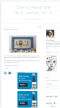 Mobile Screenshot of cosmichandmade.wordpress.com