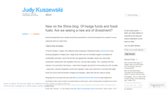 Desktop Screenshot of kuszewski.wordpress.com
