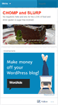 Mobile Screenshot of chompandslurp.wordpress.com