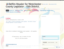 Tablet Screenshot of heusler09.wordpress.com