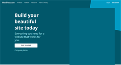 Desktop Screenshot of wordpress.com