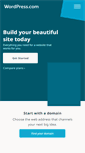 Mobile Screenshot of wordpress.com