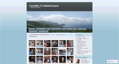 Desktop Screenshot of celebrateguyana.wordpress.com