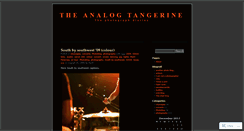 Desktop Screenshot of analogtangerine.wordpress.com