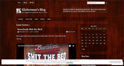 Desktop Screenshot of kletterman.wordpress.com
