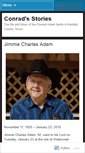 Mobile Screenshot of conradsstories.wordpress.com