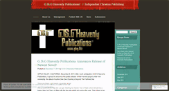 Desktop Screenshot of gisgheavenlypublications.wordpress.com