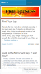 Mobile Screenshot of firefitnesscoach.wordpress.com